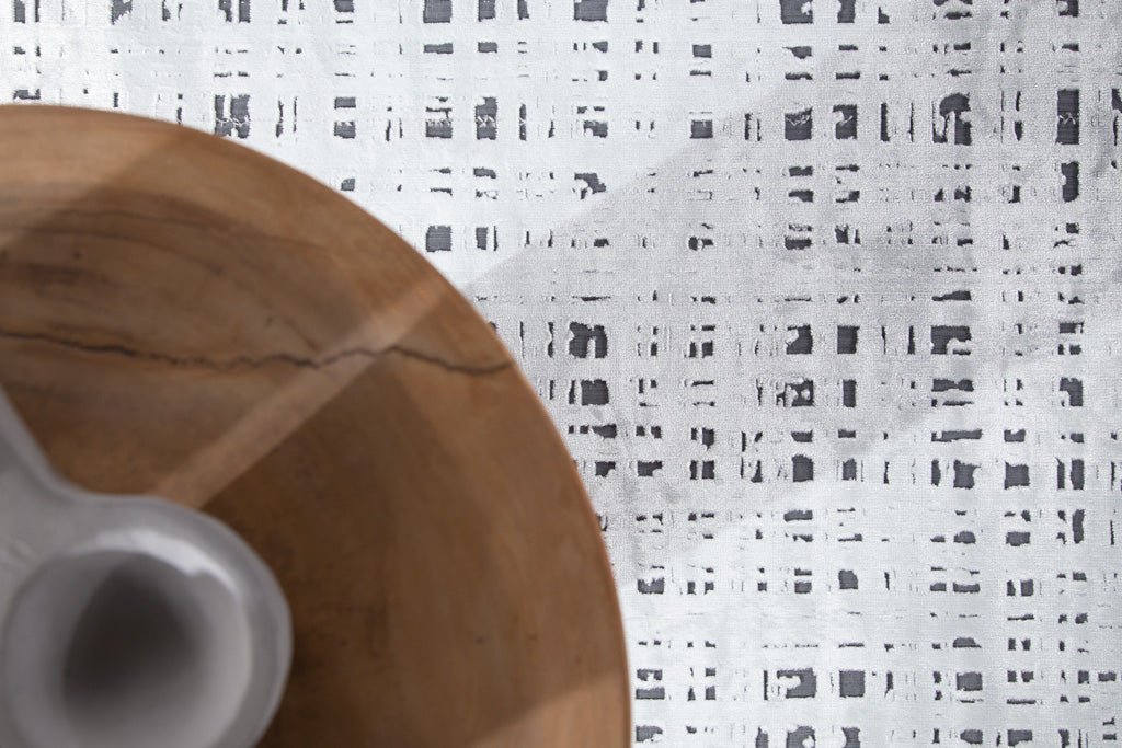 Καλοκαιρινό Χαλί Lotus Summer 2926 Black White - Royal Carpet