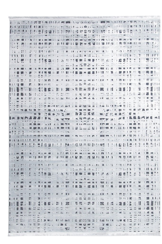 Καλοκαιρινό Χαλί Lotus Summer 2926 Black White - Royal Carpet