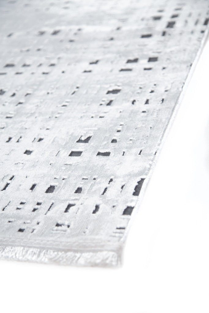 Καλοκαιρινό Χαλί Lotus Summer 2926 Black White - Royal Carpet