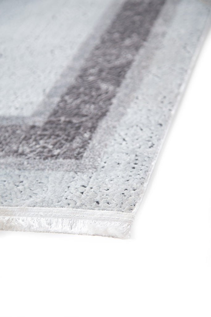 Καλοκαιρινό Χαλί Lotus Summer 2930 Black Grey - Royal Carpet