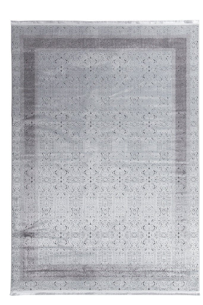 Καλοκαιρινό Χαλί Lotus Summer 2930 Black Grey - Royal Carpet