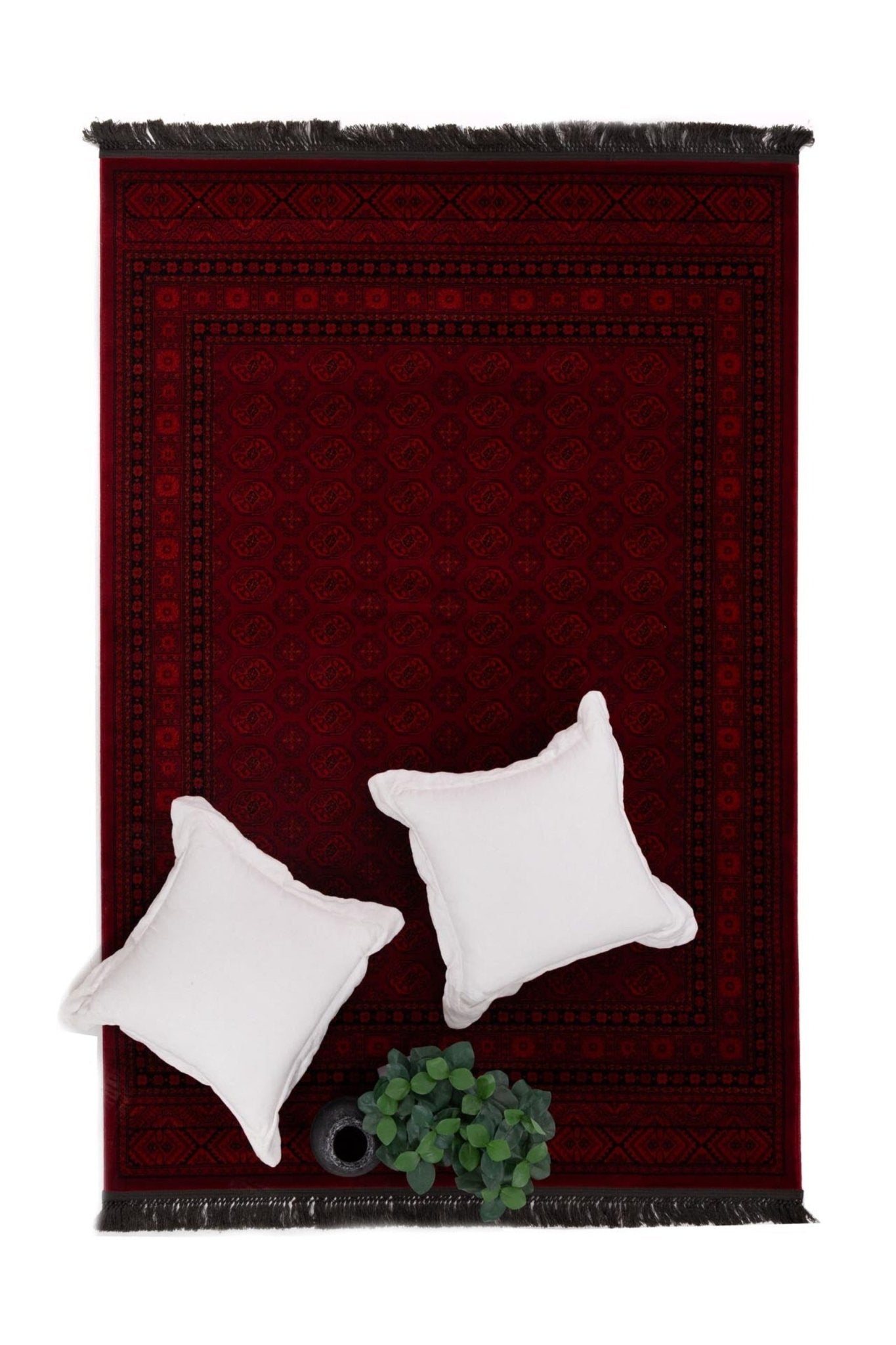 Κλασικό Χαλί Afgan 7454A D.Red - Royal Carpet