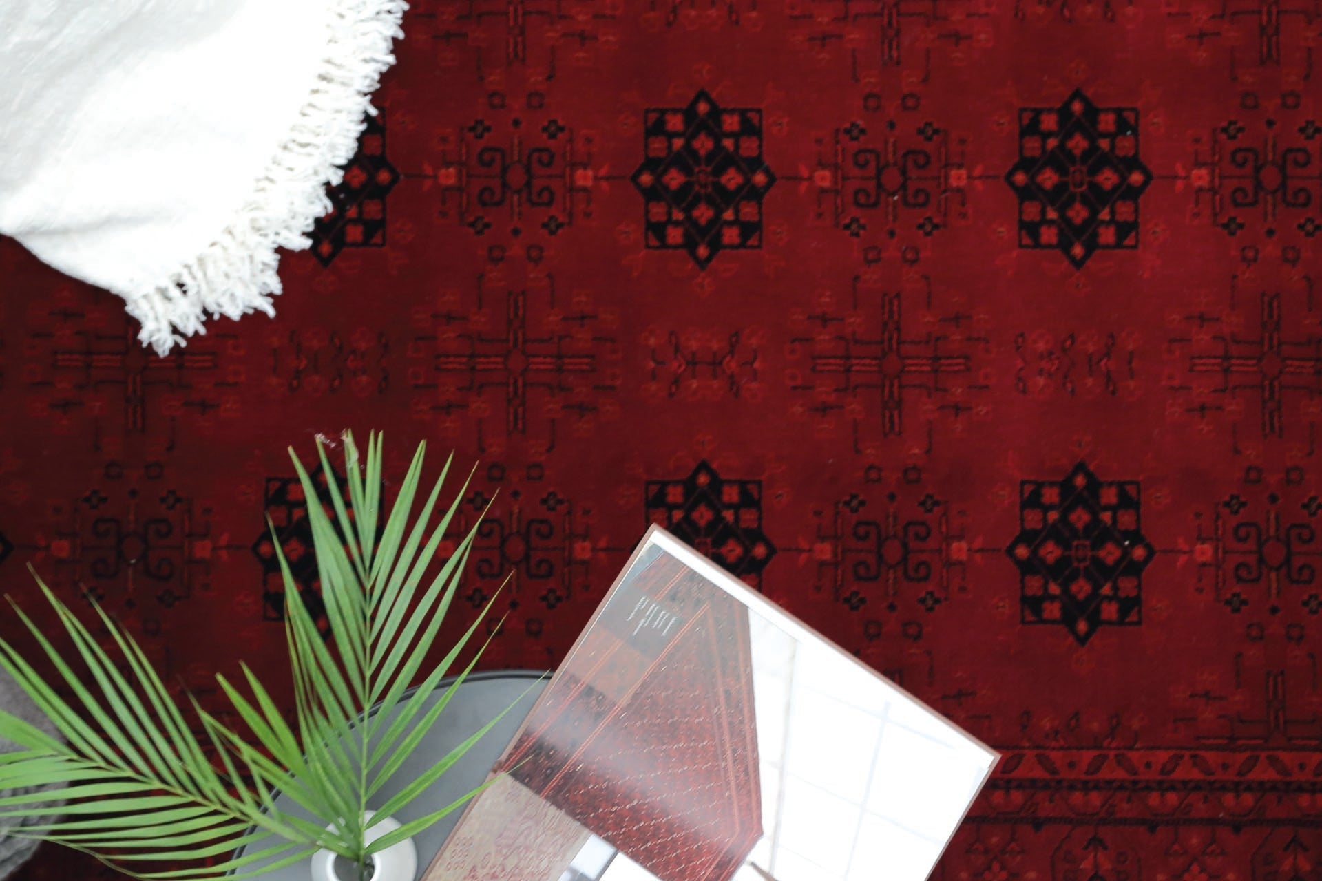 Κλασικό Χαλί Afgan 8127A D.Red - Royal Carpet