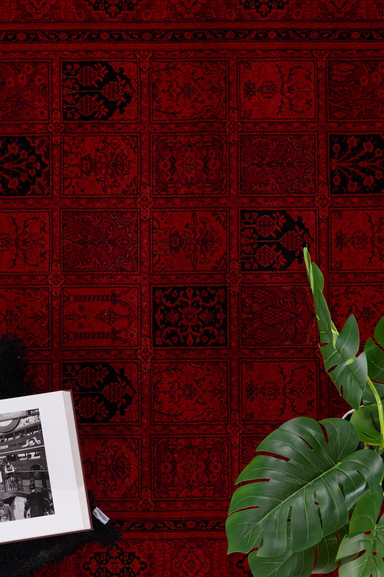 Κλασικό Χαλί Afgan 8129H D.Red - Royal Carpet