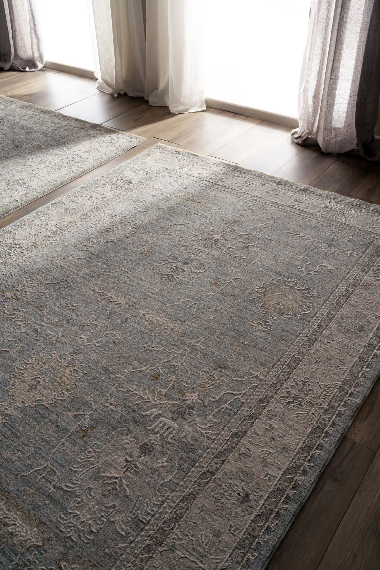 Κλασικό Χαλί Tabriz 590 Blue - Royal Carpet