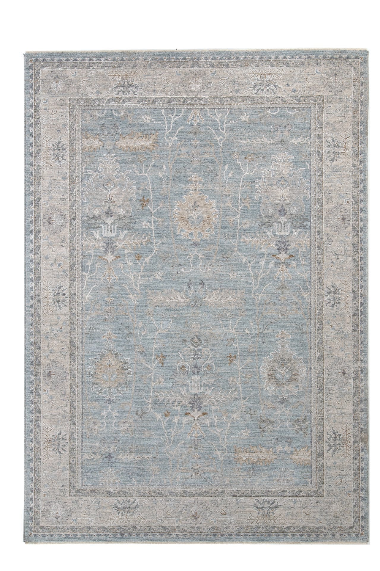 Κλασικό Χαλί Tabriz 590 Blue - Royal Carpet