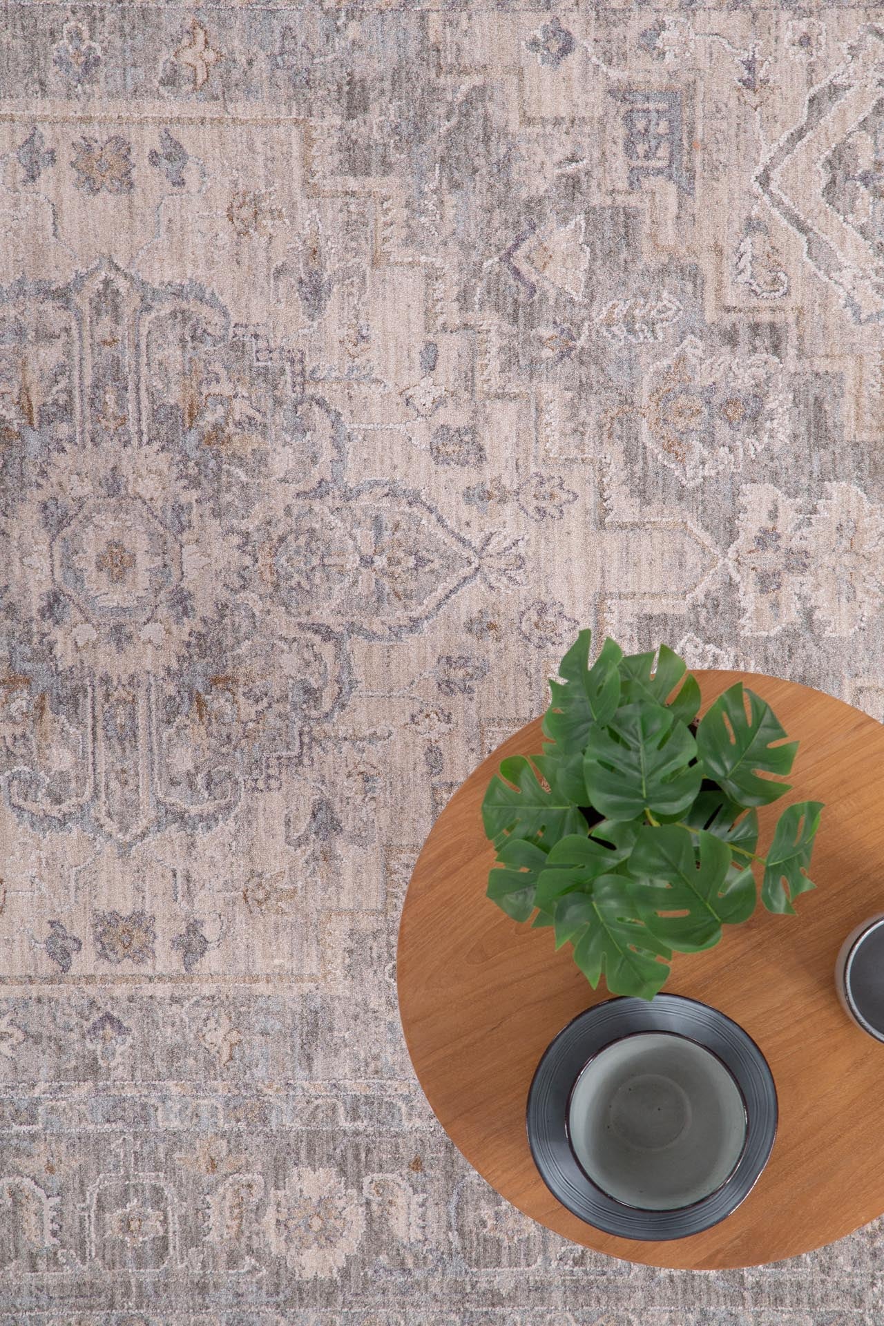 Κλασικό Χαλί Tabriz 647 L. Grey - Royal Carpet
