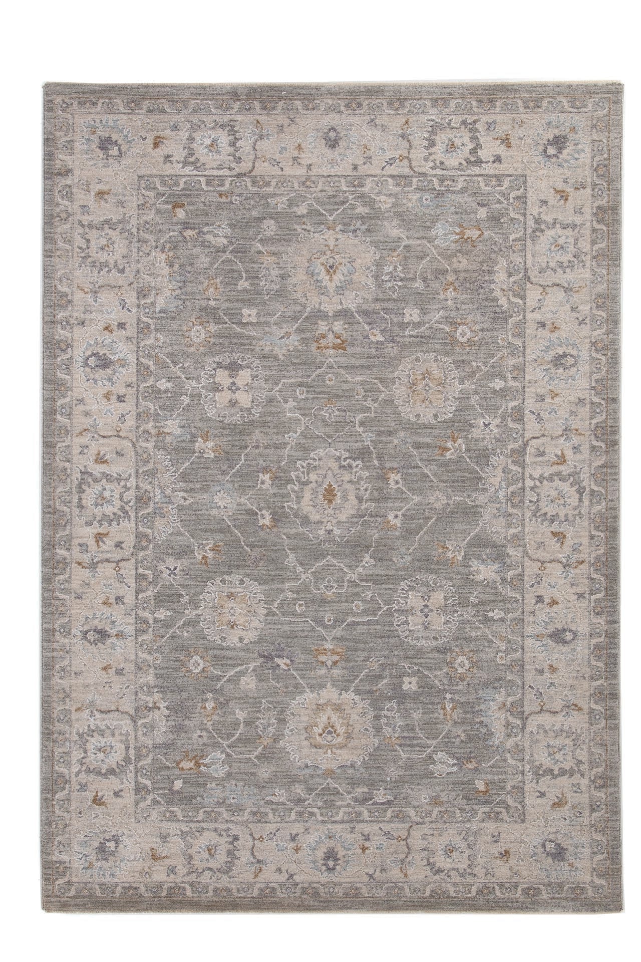 Κλασικό Χαλί Tabriz 662 D. Grey - Royal Carpet