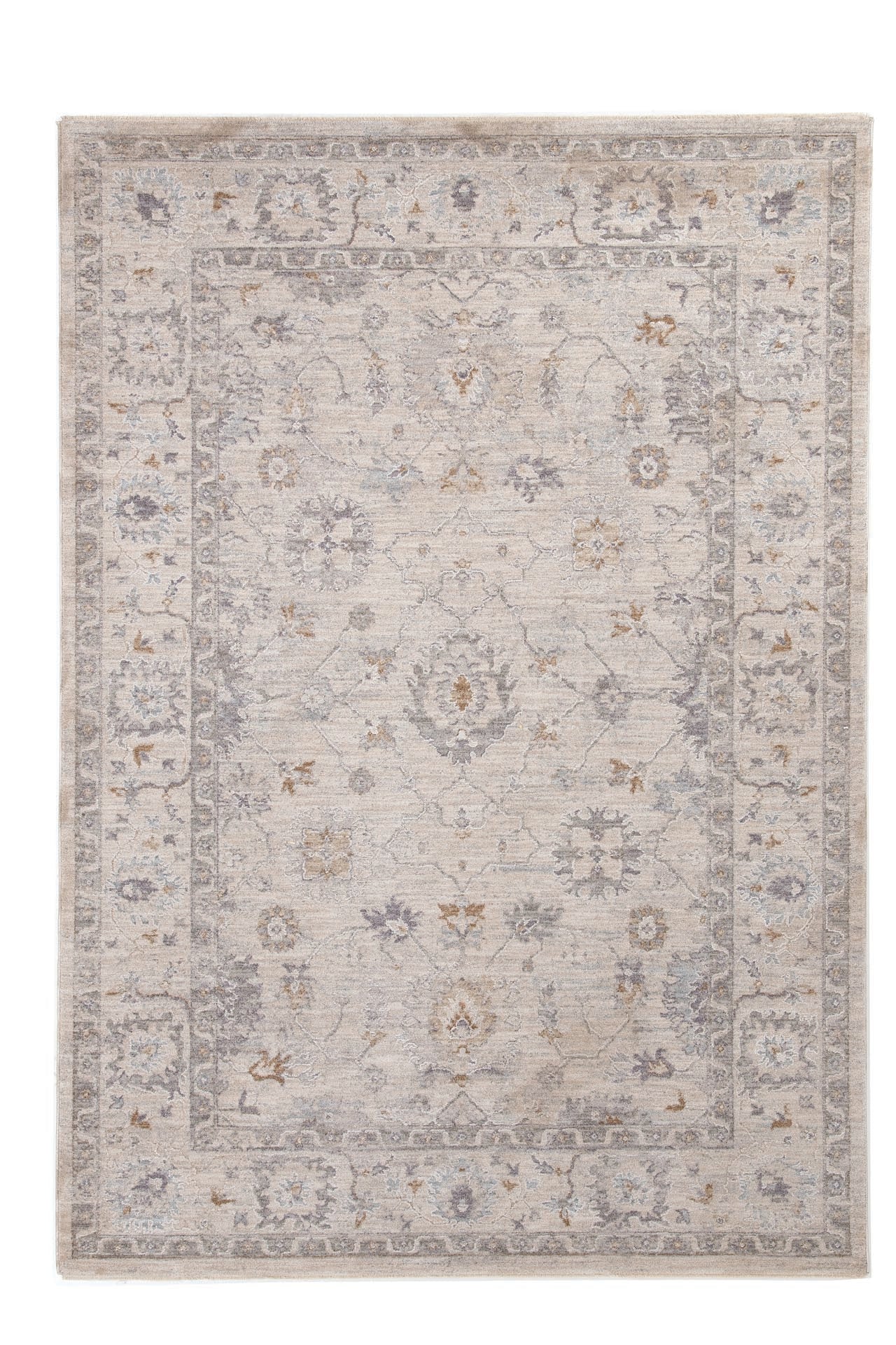 Κλασικό Χαλί Tabriz 662 L. Grey - Royal Carpet