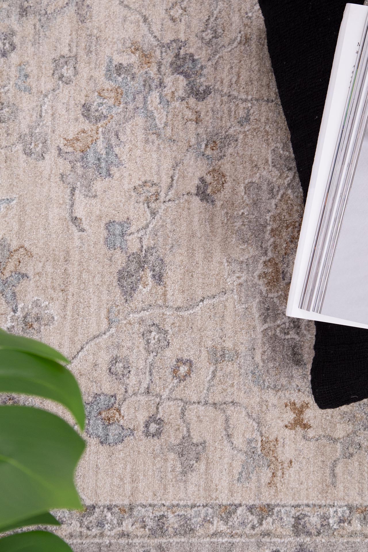 Κλασικό Χαλί Tabriz 675 L. Grey - Royal Carpet