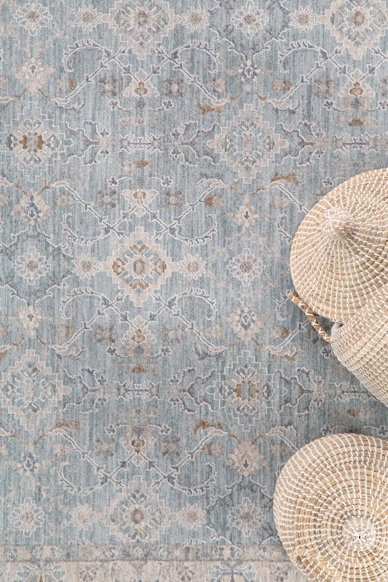 Κλασικό Χαλί Tabriz 839 Blue - Royal Carpet