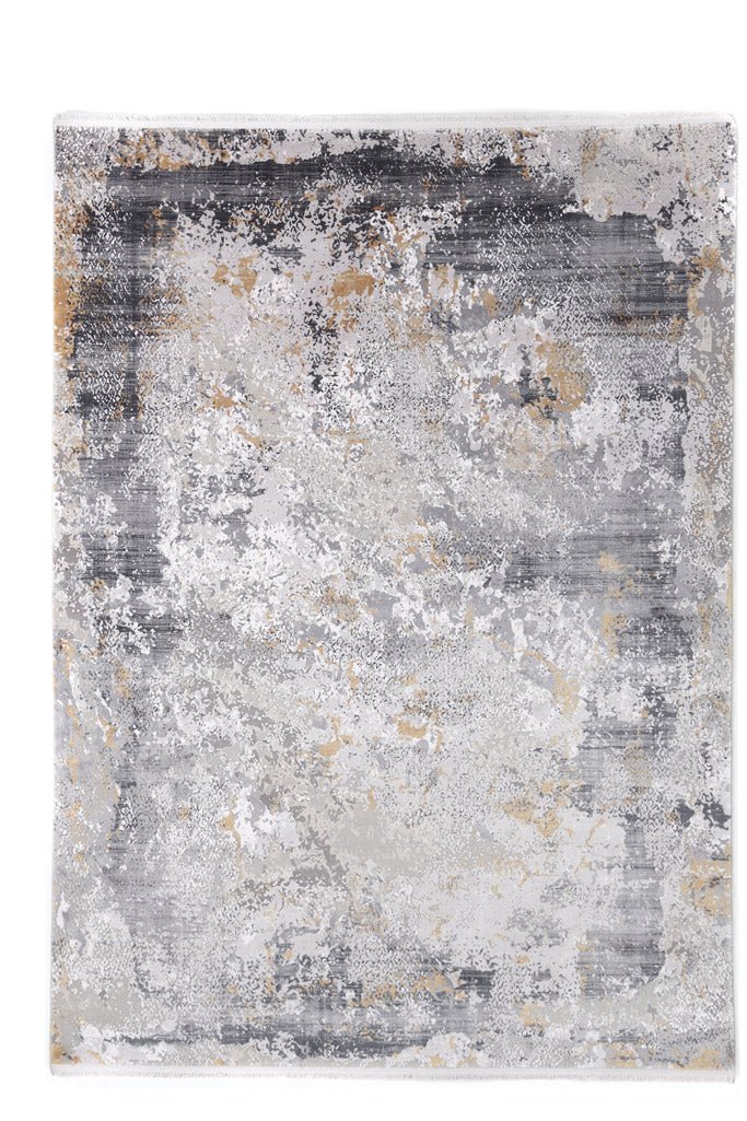 Μοντέρνο Χαλί Bamboo Silk 5984A Grey Anthracite - Royal Carpet