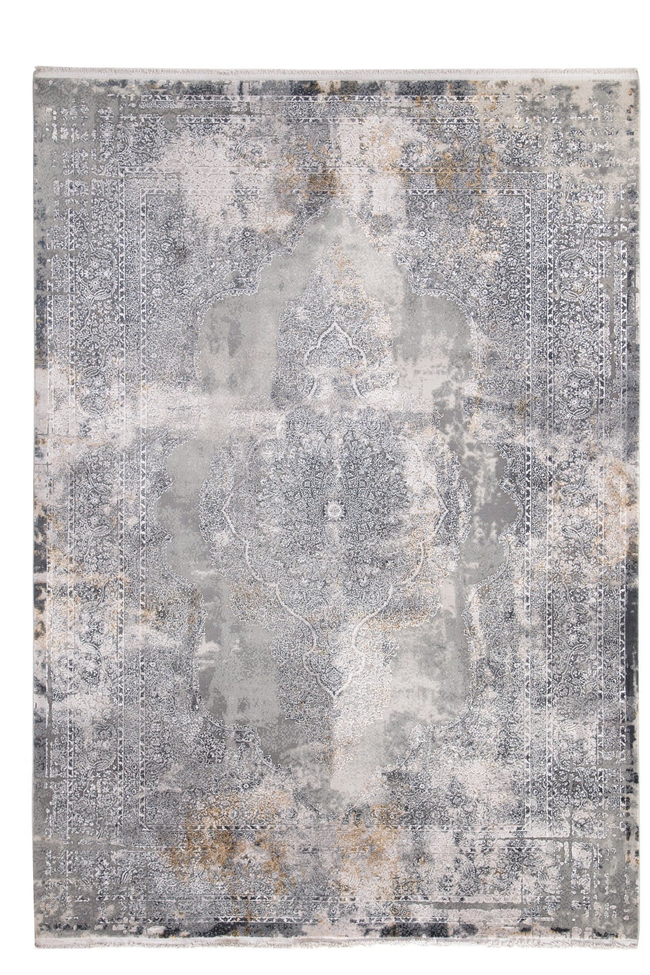 Μοντέρνο Χαλί Bamboo Silk 5988C L. Grey Anthracite - Royal Carpet