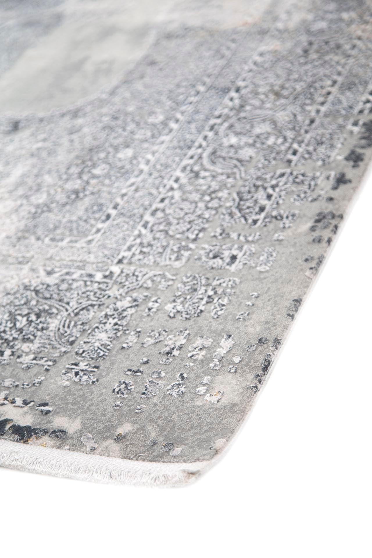 Μοντέρνο Χαλί Bamboo Silk 5988C L. Grey Anthracite - Royal Carpet