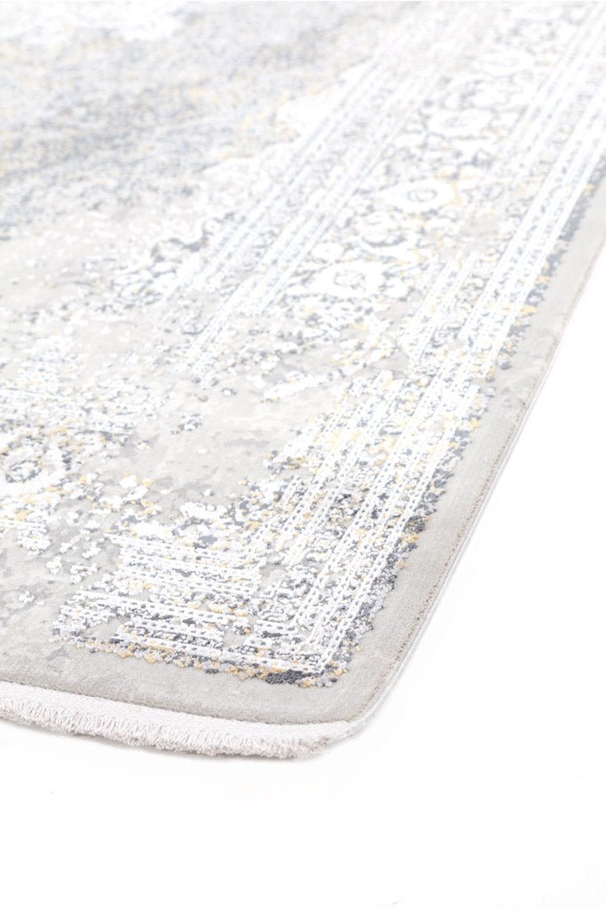 Μοντέρνο Χαλί Bamboo Silk 5989A L. Grey Anthracite - Royal Carpet