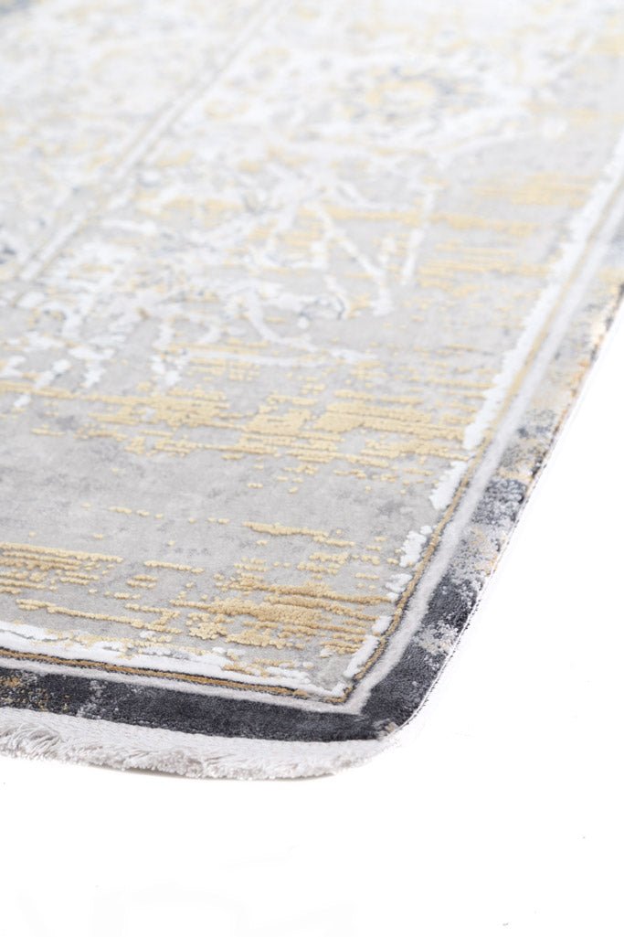 Μοντέρνο Χαλί Bamboo Silk 5991A Grey Anthracite - Royal Carpet