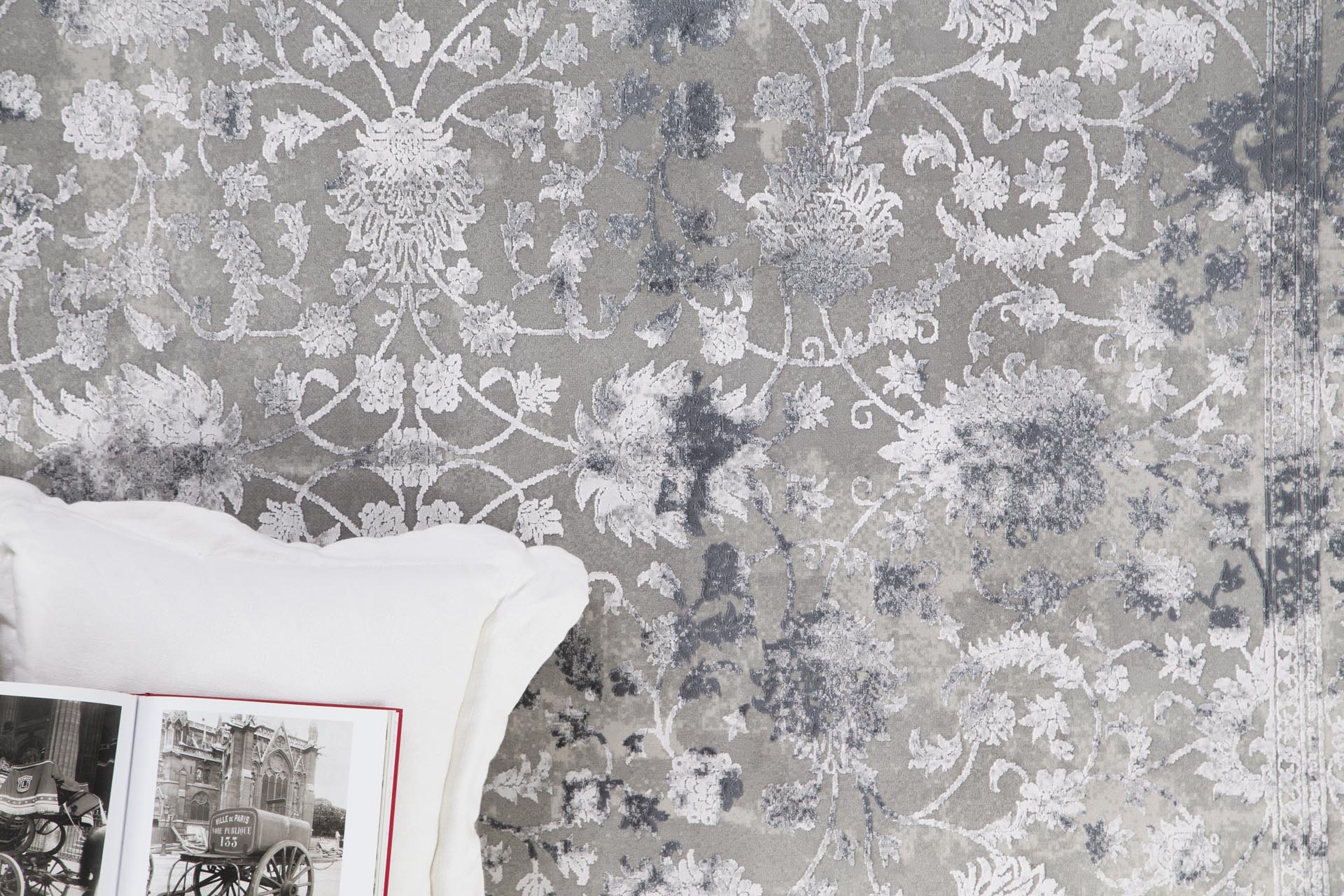 Μοντέρνο Χαλί Bamboo Silk 6789A D. Grey D. Anthracite - Royal Carpet