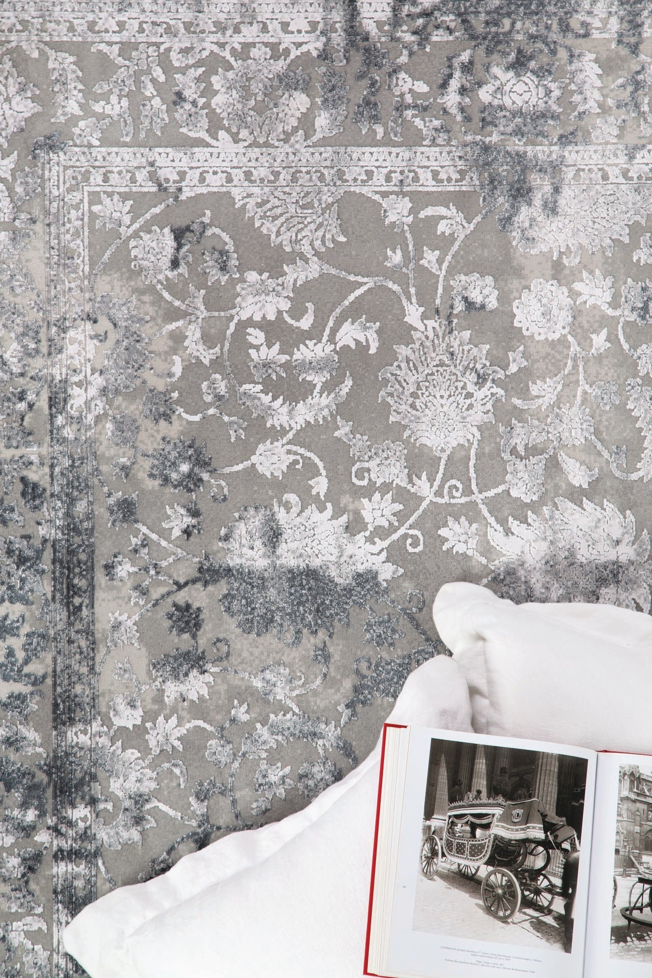 Μοντέρνο Χαλί Bamboo Silk 6789A D. Grey D. Anthracite - Royal Carpet