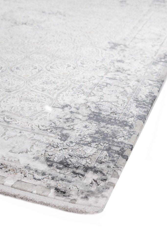 Μοντέρνο Χαλί Bamboo Silk 6794B L. Grey Anthracite - Royal Carpet