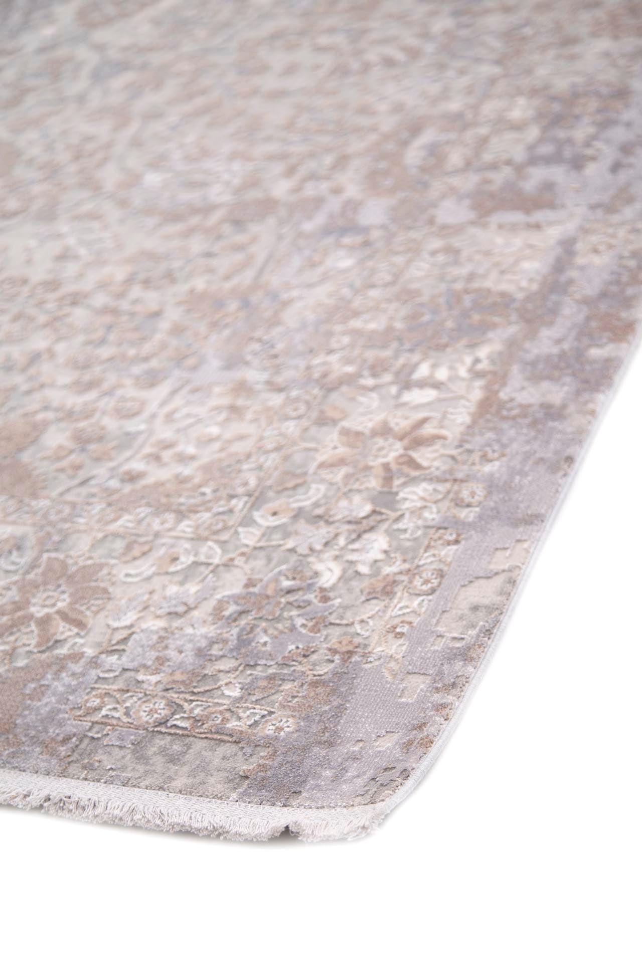 Μοντέρνο Χαλί Bamboo Silk 8083A Cream L. Beige 80x150 - Royal Carpet