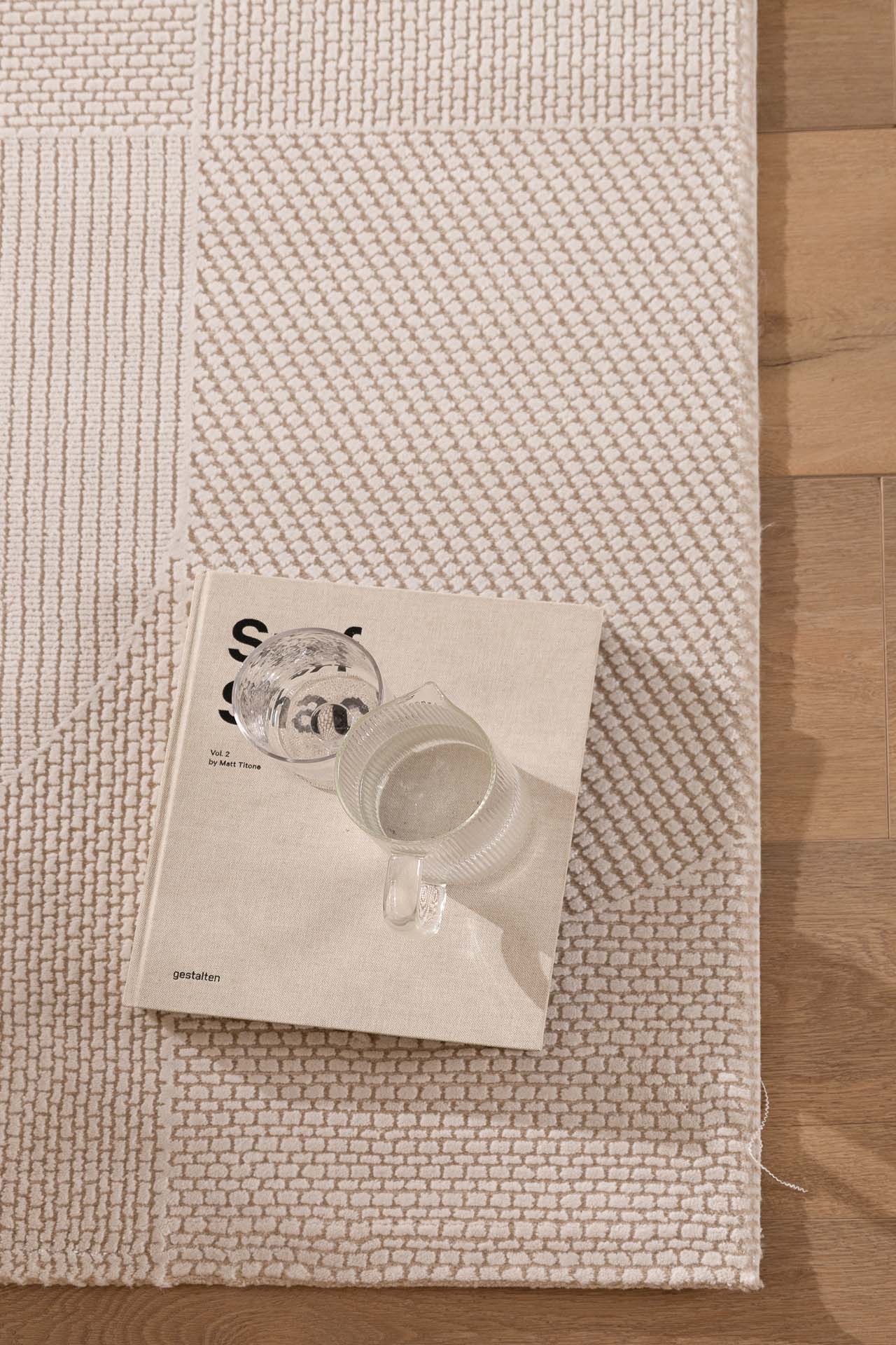 Μοντέρνο Χαλί Bianca 704B Beige - Χαλια Royal Carpet