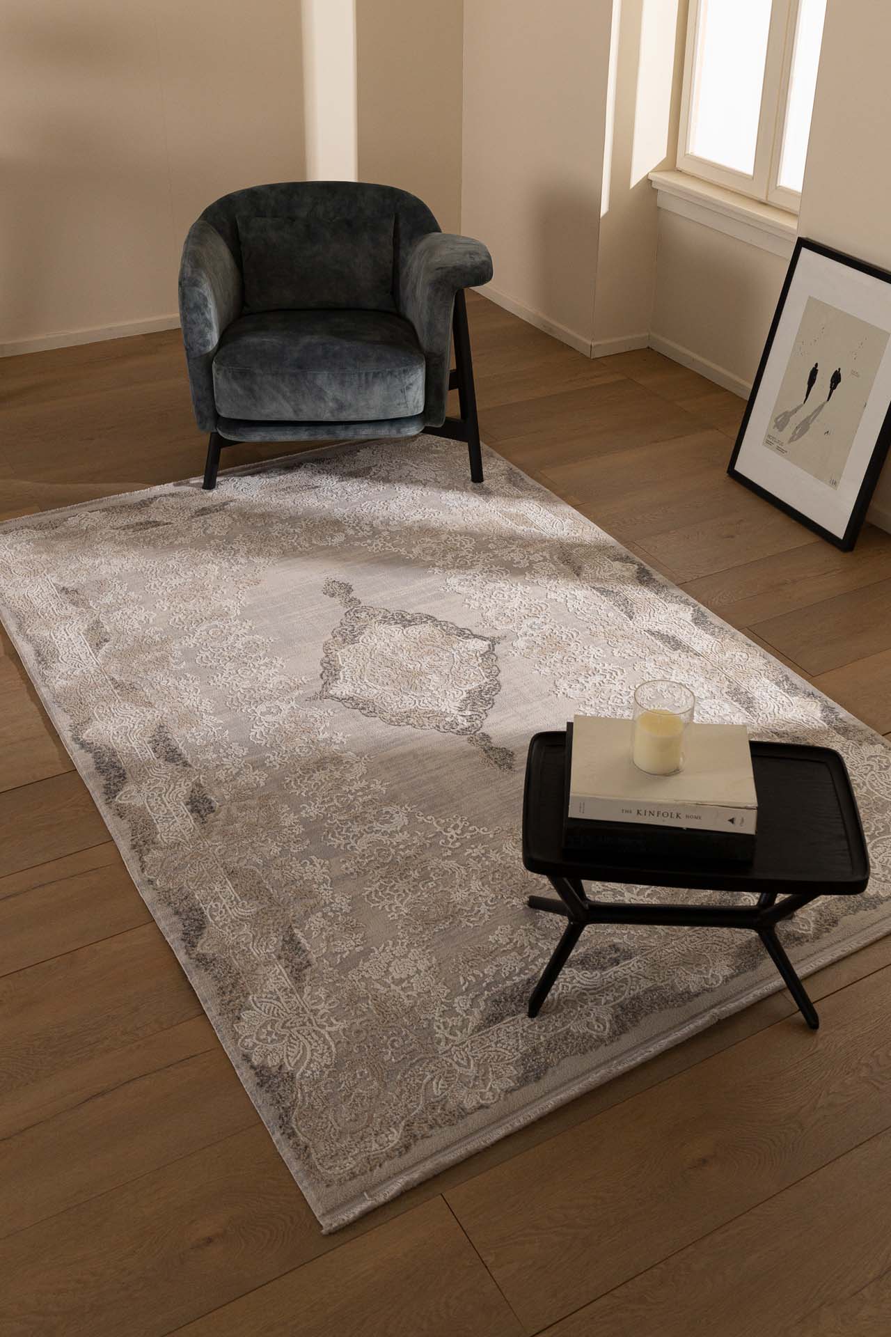 Μοντέρνο Χαλί Infinity 5892B Grey - Royal Carpet