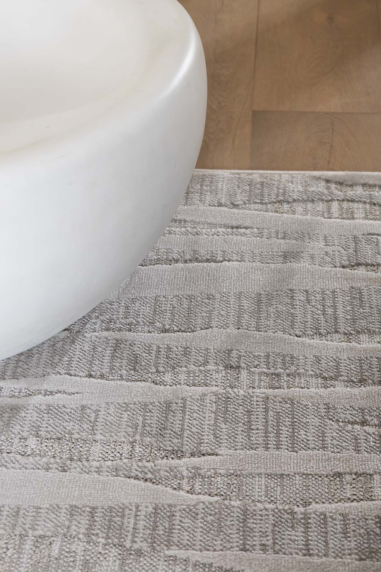 Μοντέρνο Χαλί Luna 31452A Grey - Royal Carpet