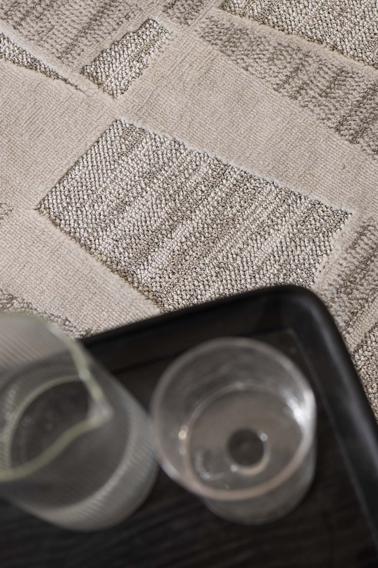 Μοντέρνο Χαλί Luna 32735A Grey - Royal Carpet