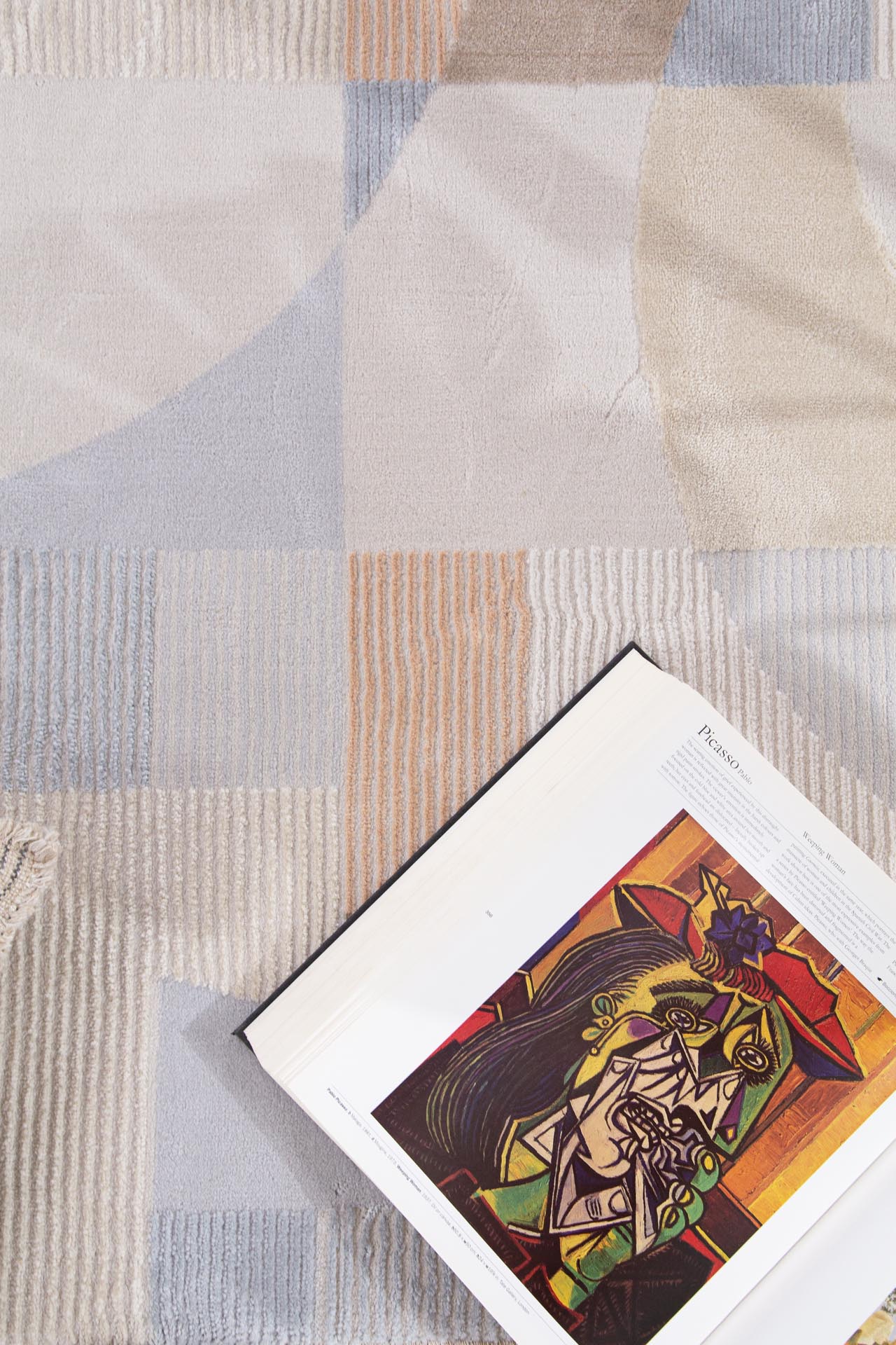 Μοντέρνο Χαλί Mona 409 Brown Pudra - Royal Carpet