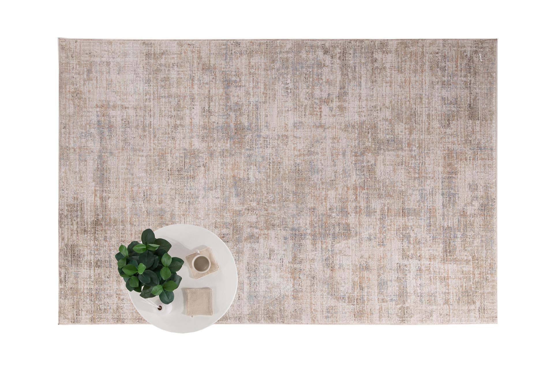 Μοντέρνο Χαλί Mona 415 Beige Blue - Royal Carpet