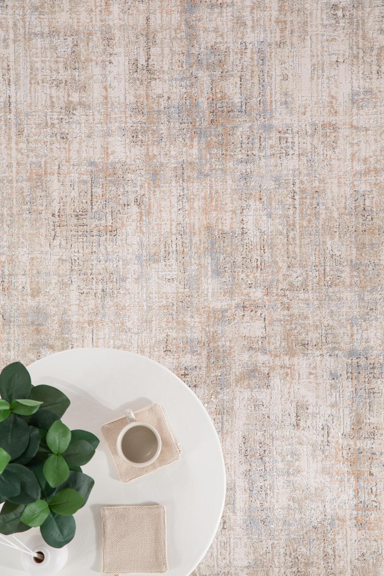 Μοντέρνο Χαλί Mona 415 Beige Blue - Royal Carpet