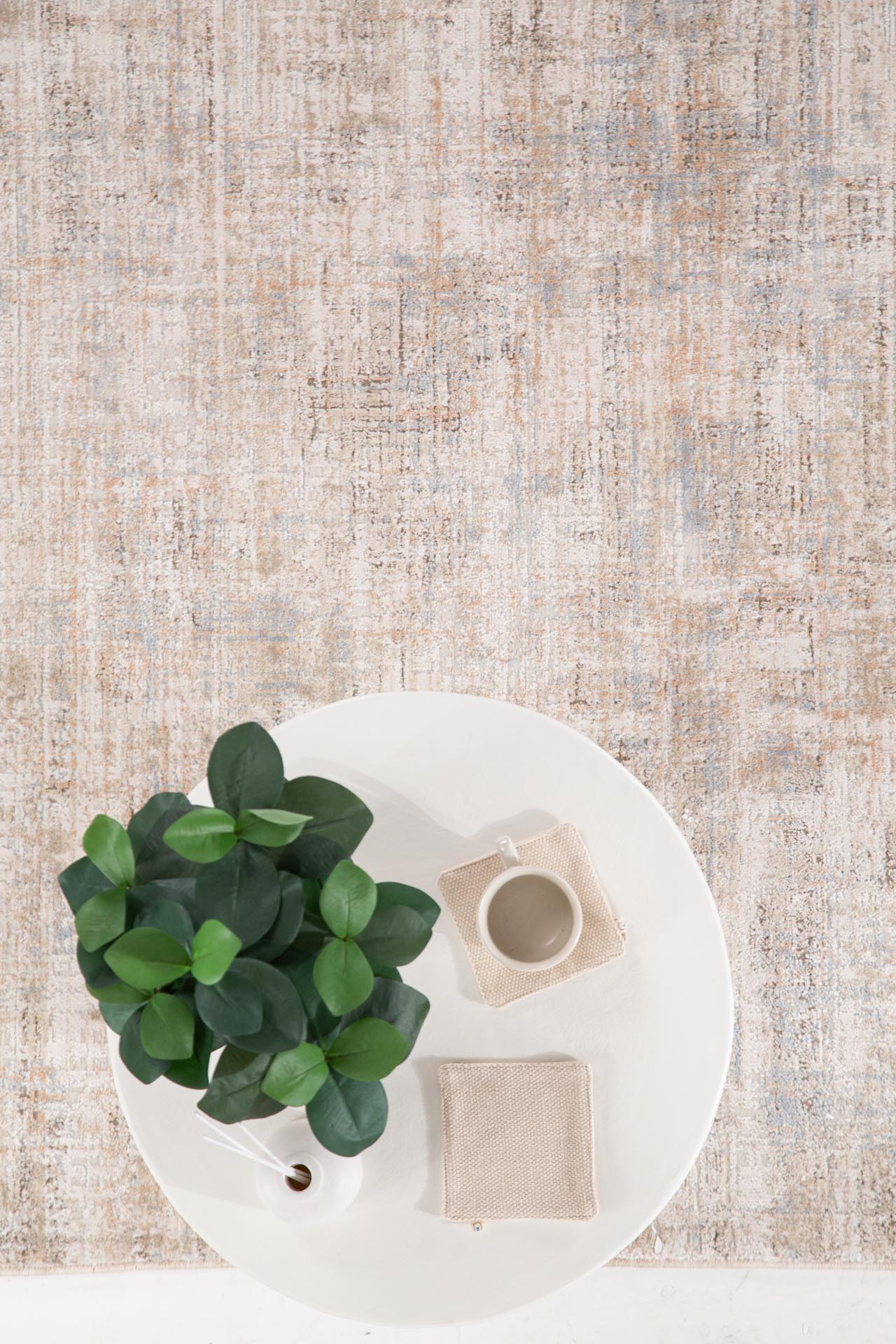 Μοντέρνο Χαλί Mona 415 Beige Blue - Royal Carpet