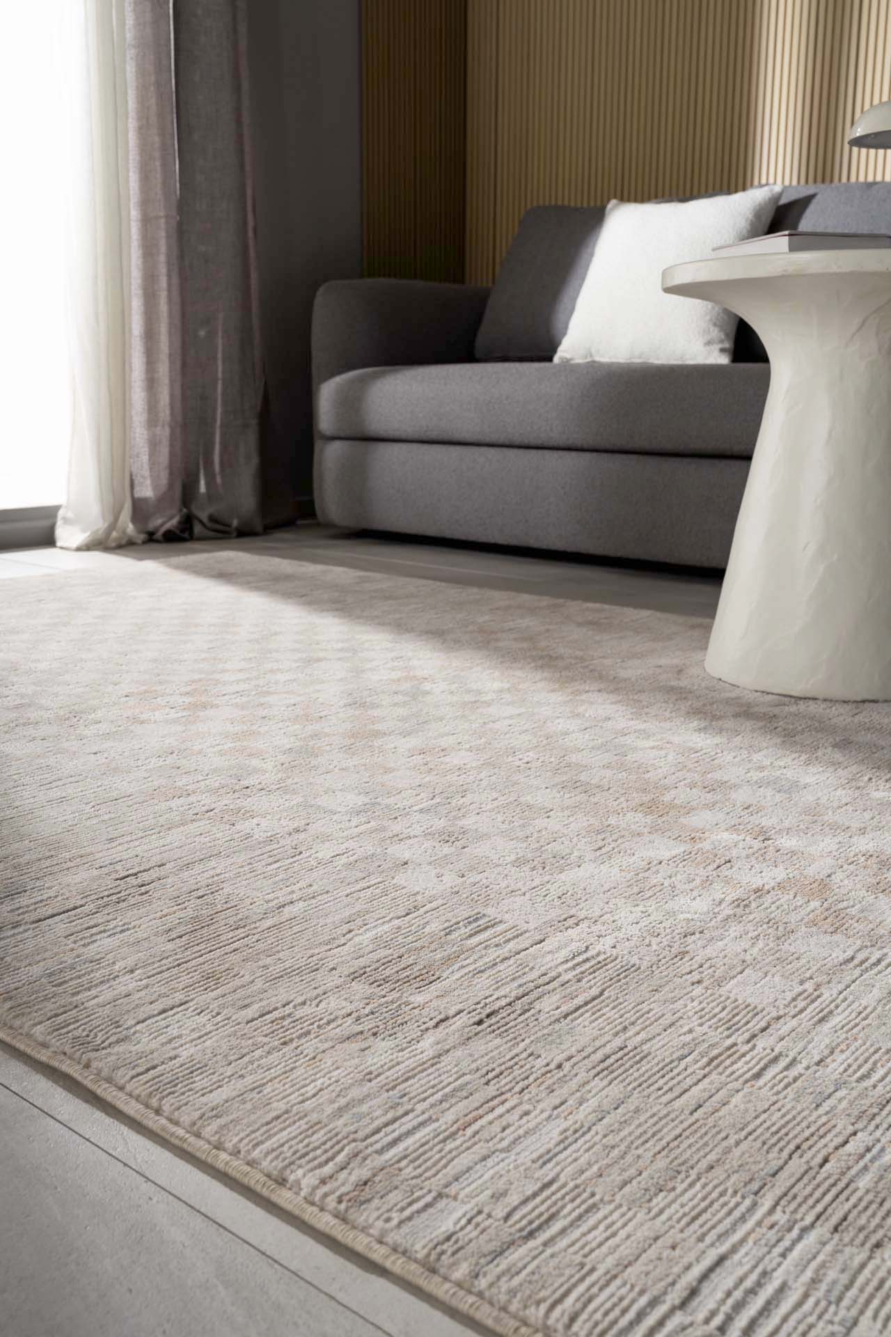 Μοντέρνο Χαλί Mona 421 Beige Blue - Royal Carpet