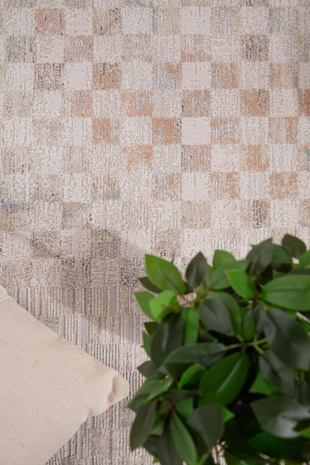 Μοντέρνο Χαλί Mona 421 Beige Blue - Royal Carpet