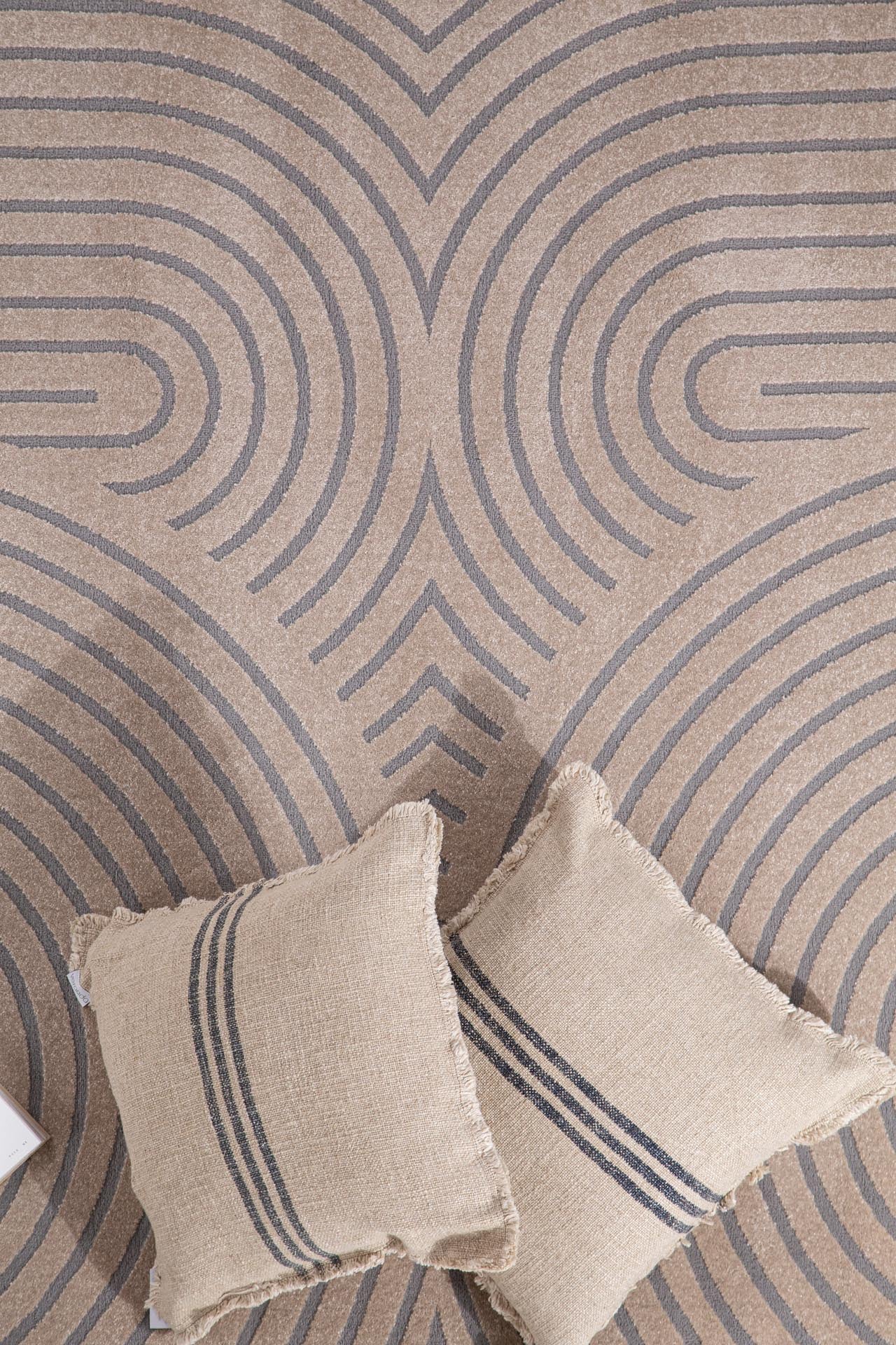 Μοντέρνο Χαλί Organic 565 Beige - Royal Carpet