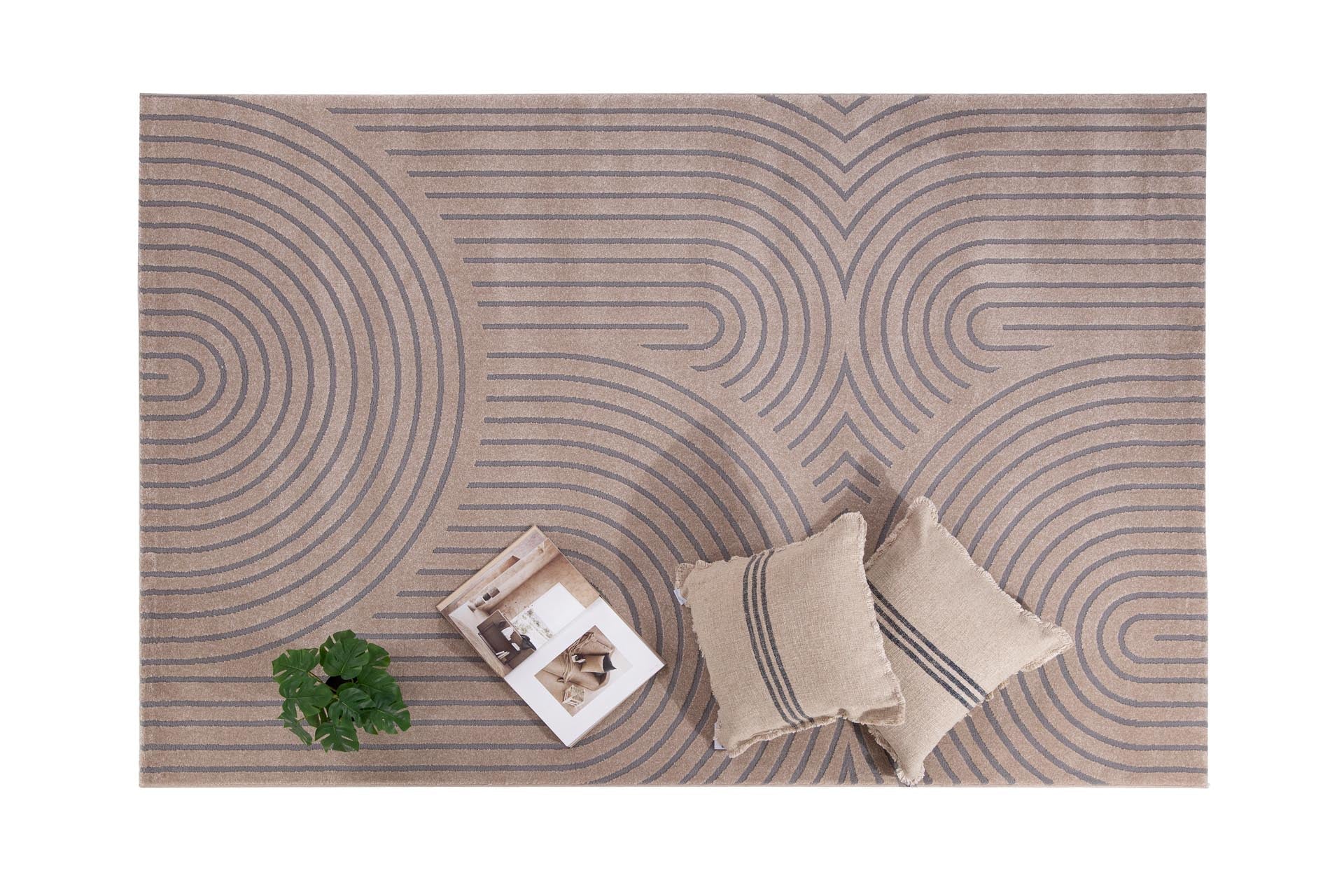 Μοντέρνο Χαλί Organic 565 Beige - Royal Carpet