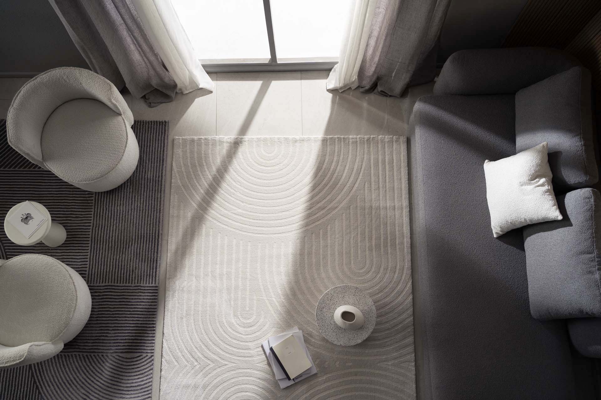Μοντέρνο Χαλί Organic 565 Cream - Royal Carpet