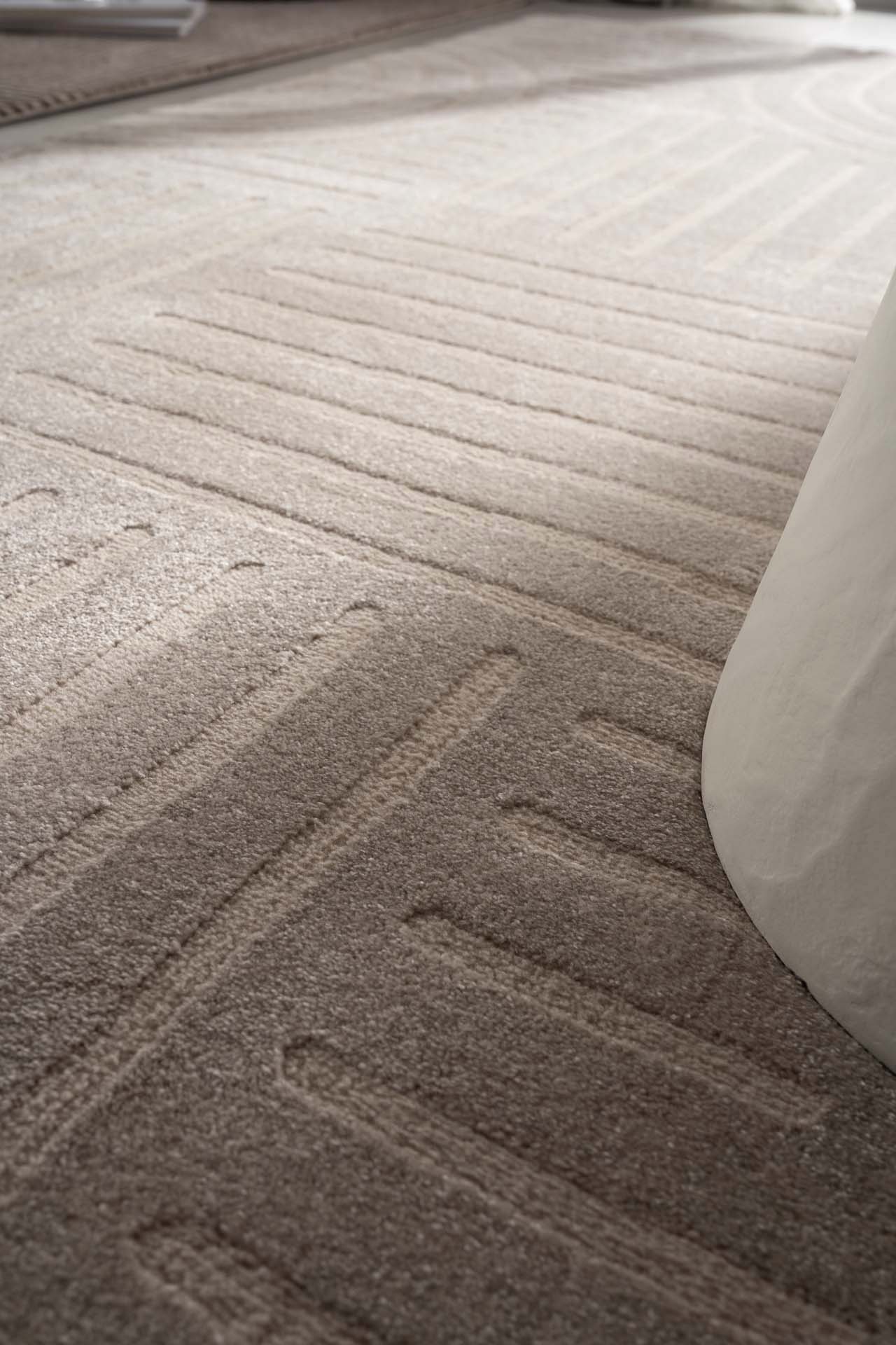 Μοντέρνο Χαλί Organic 588 Beige - Royal Carpet