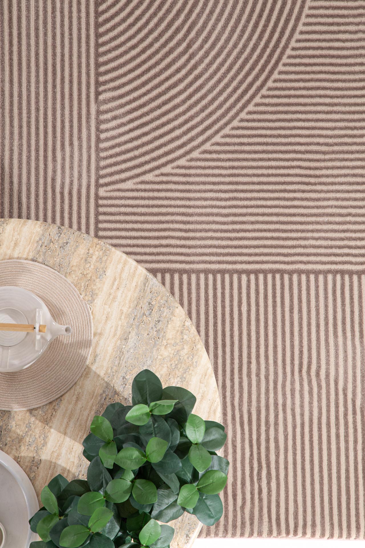 Μοντέρνο Χαλί Organic 591 D. Beige - Royal Carpet