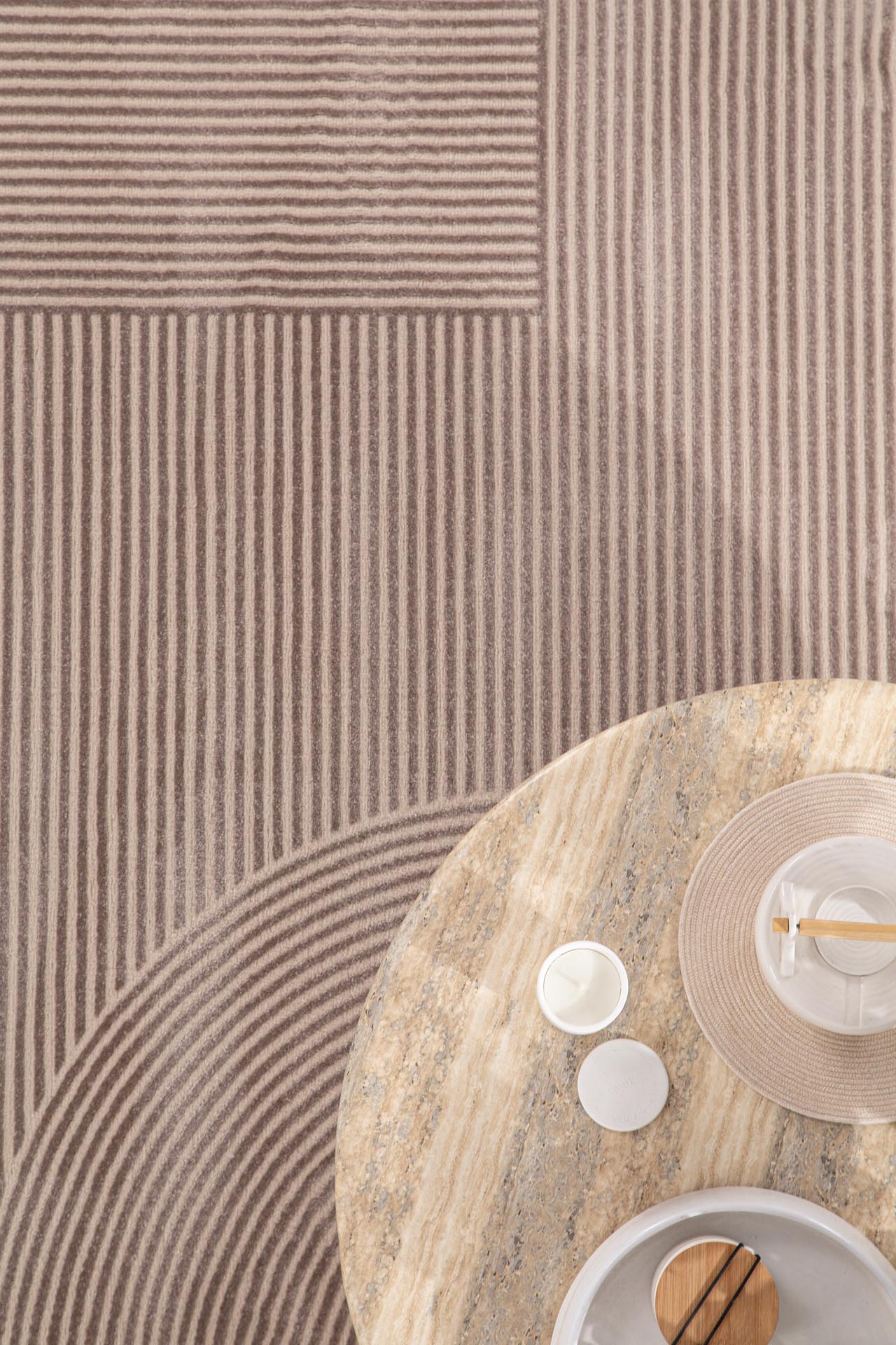 Μοντέρνο Χαλί Organic 591 D. Beige - Royal Carpet