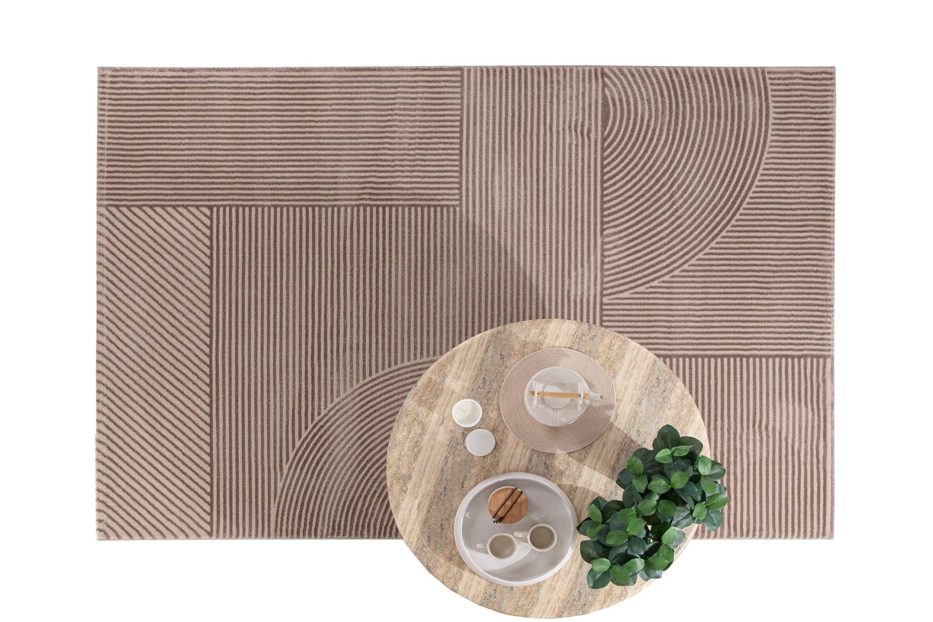 Μοντέρνο Χαλί Organic 591 D. Beige - Royal Carpet