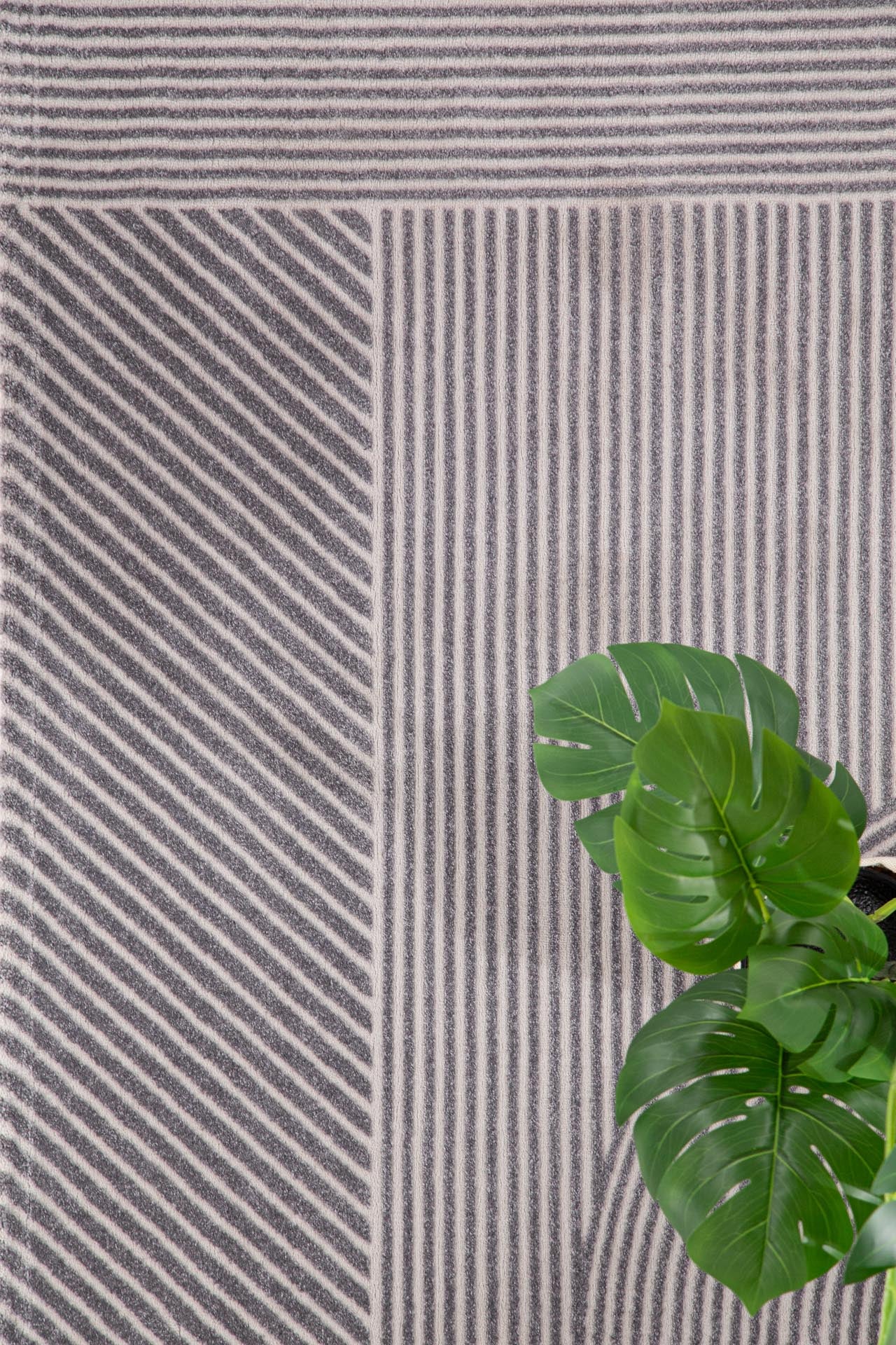 Μοντέρνο Χαλί Organic 591 Grey - Royal Carpet