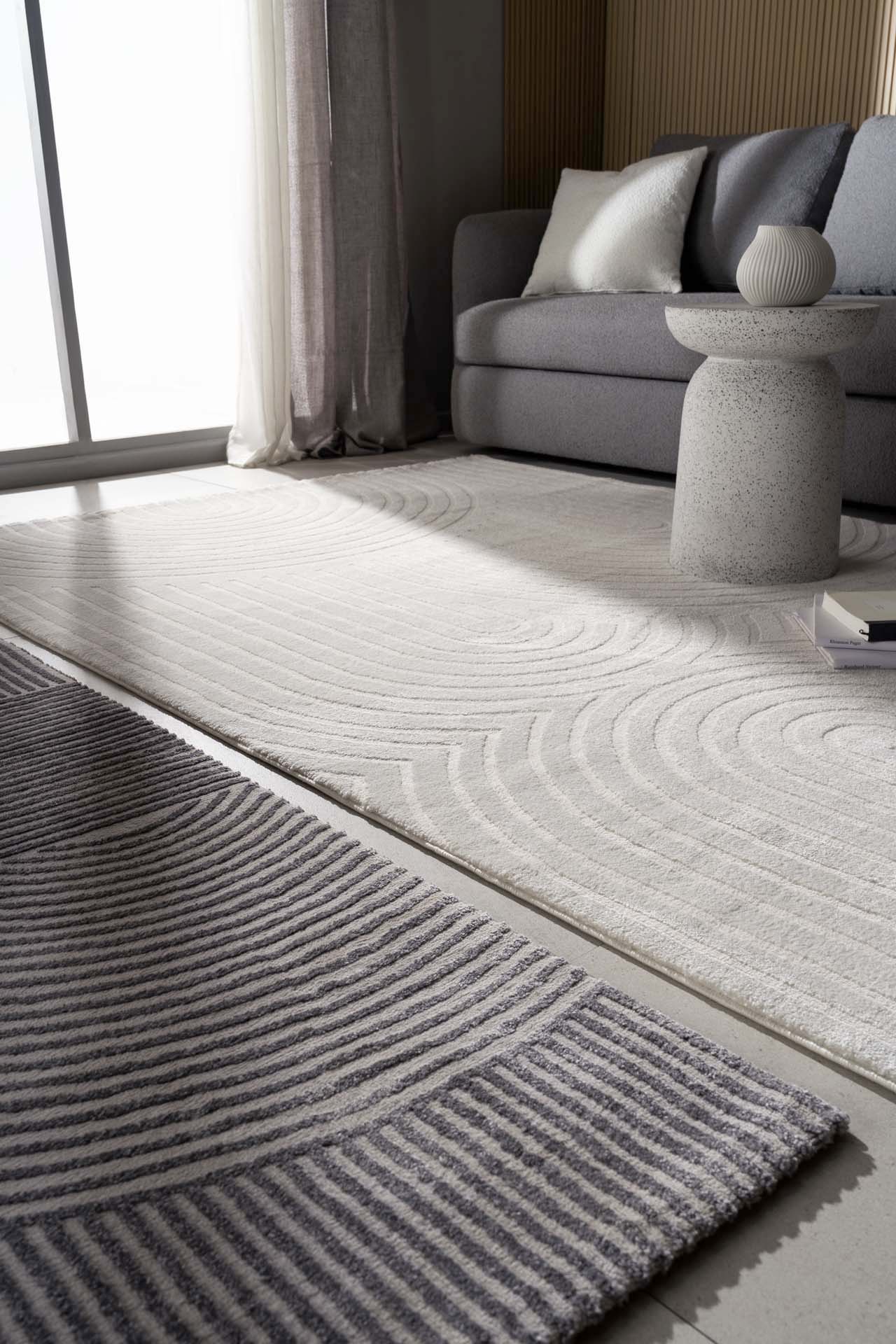 Μοντέρνο Χαλί Organic 591 Grey - Royal Carpet