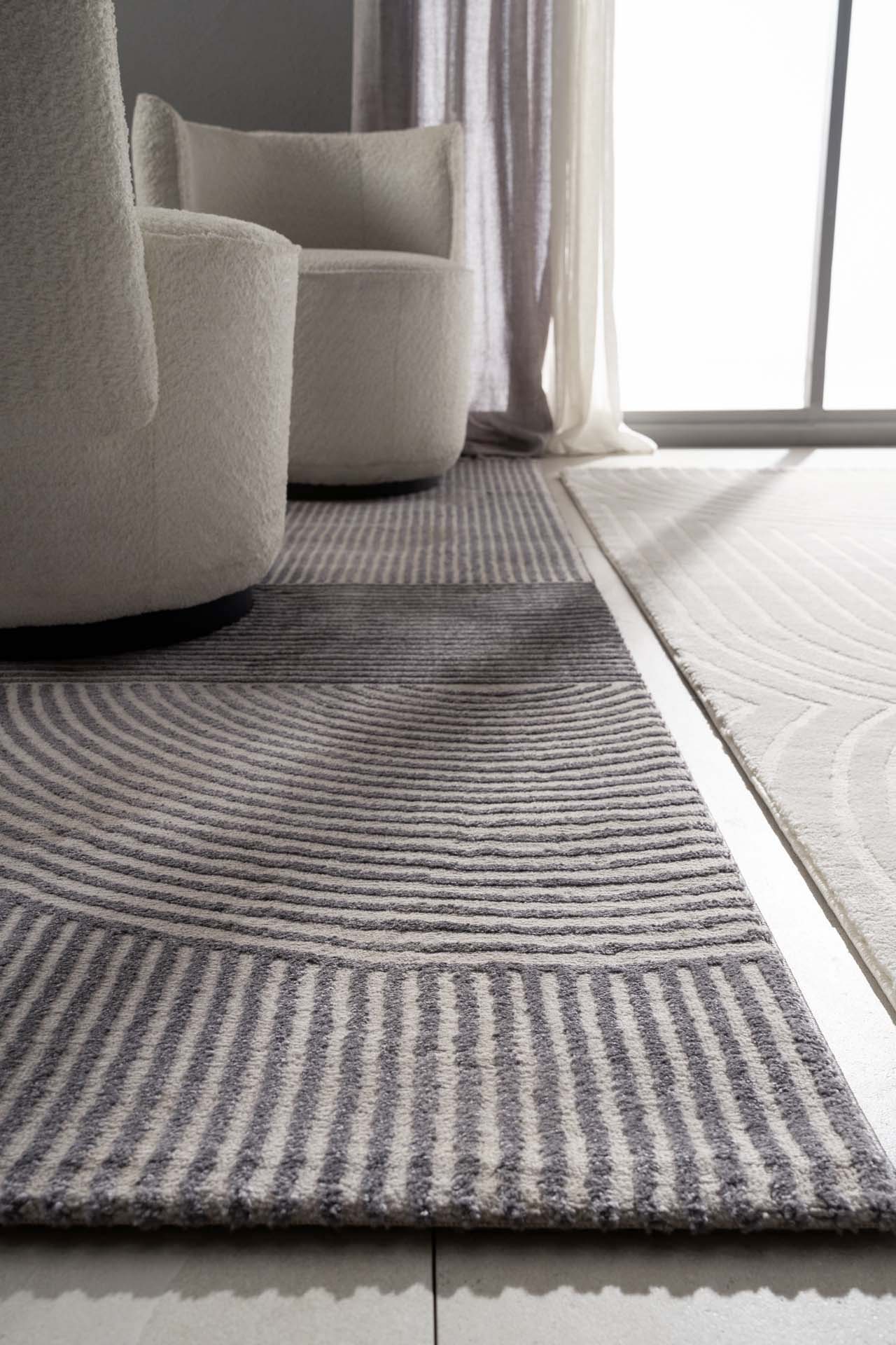 Μοντέρνο Χαλί Organic 591 Grey - Royal Carpet