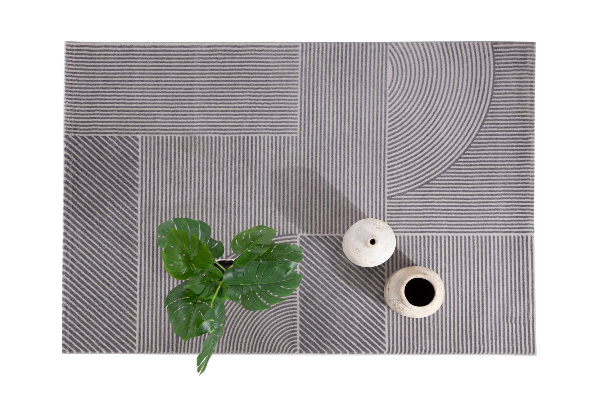 Μοντέρνο Χαλί Organic 591 Grey - Royal Carpet