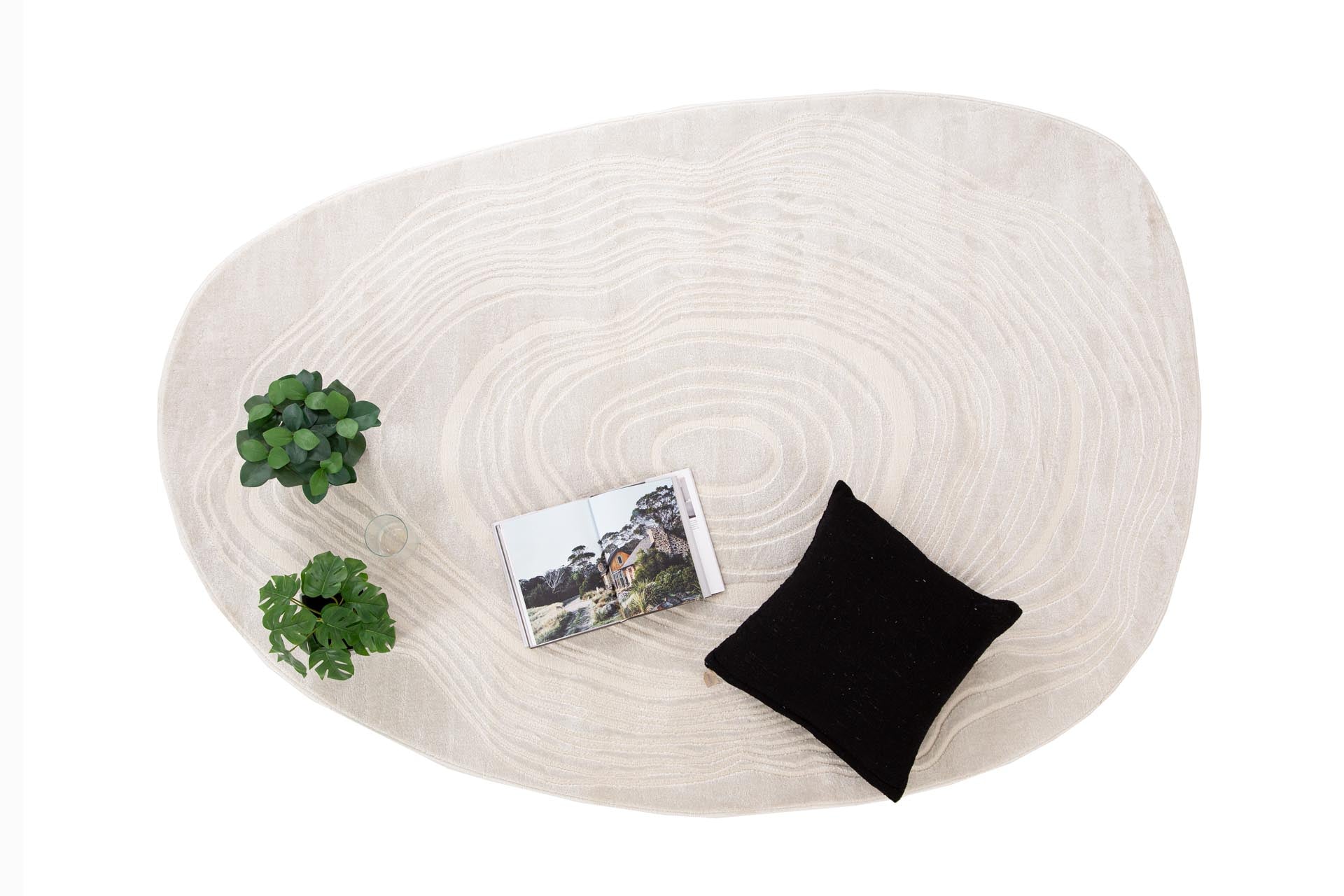 Μοντέρνο Χαλί Organic Shape 249 Cream - Royal Carpet