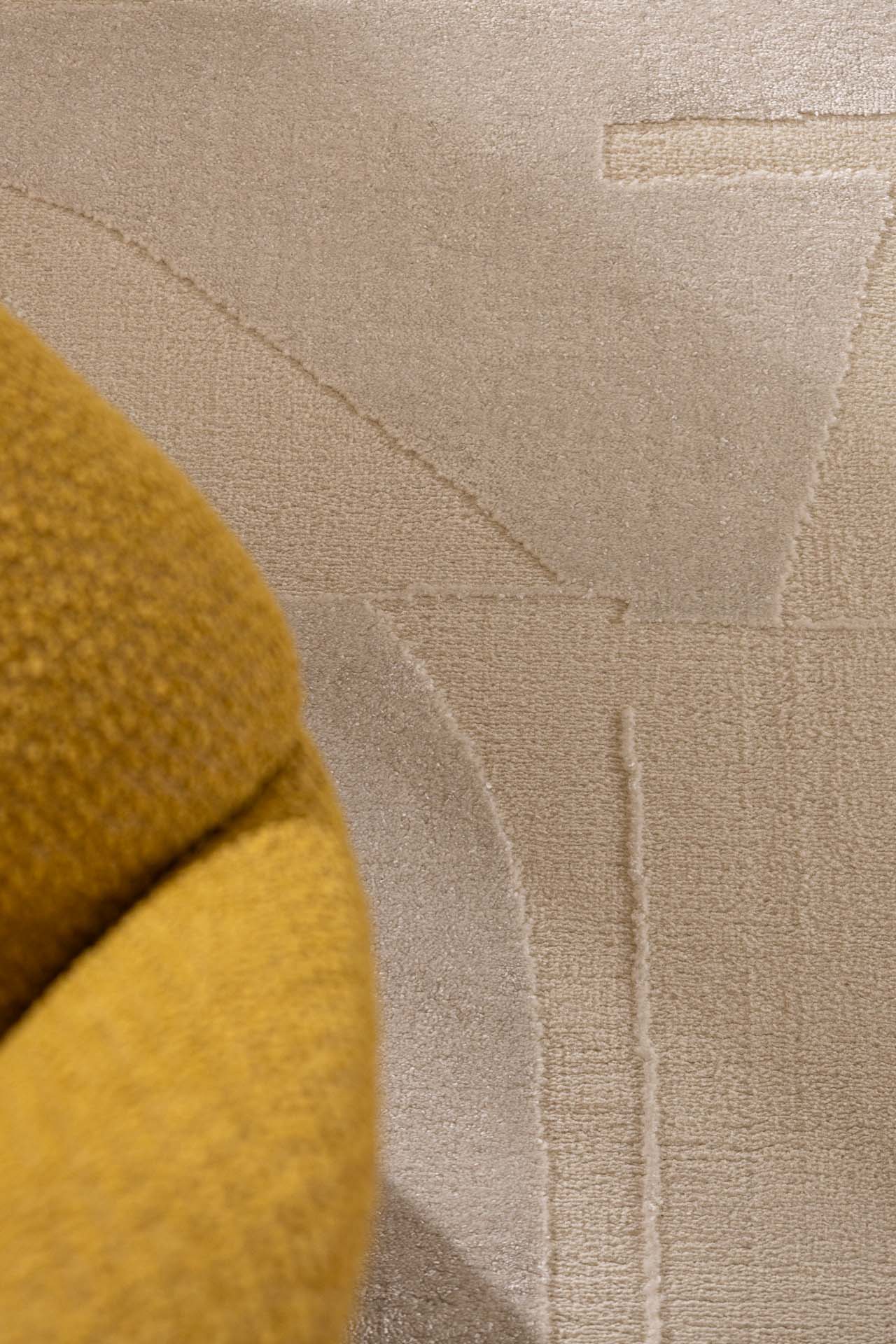 Μοντέρνο Χαλί Organic Shape 620A Cream - Royal Carpet