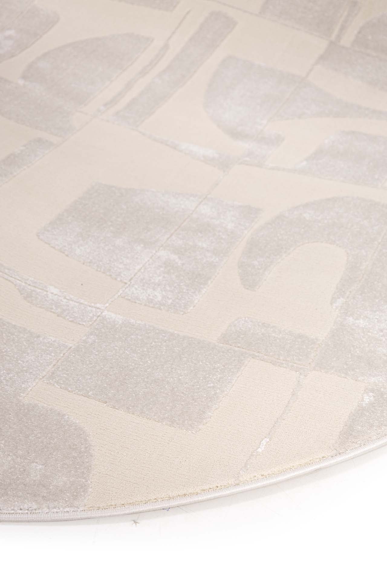 Μοντέρνο Χαλί Organic Shape 620A Cream - Royal Carpet