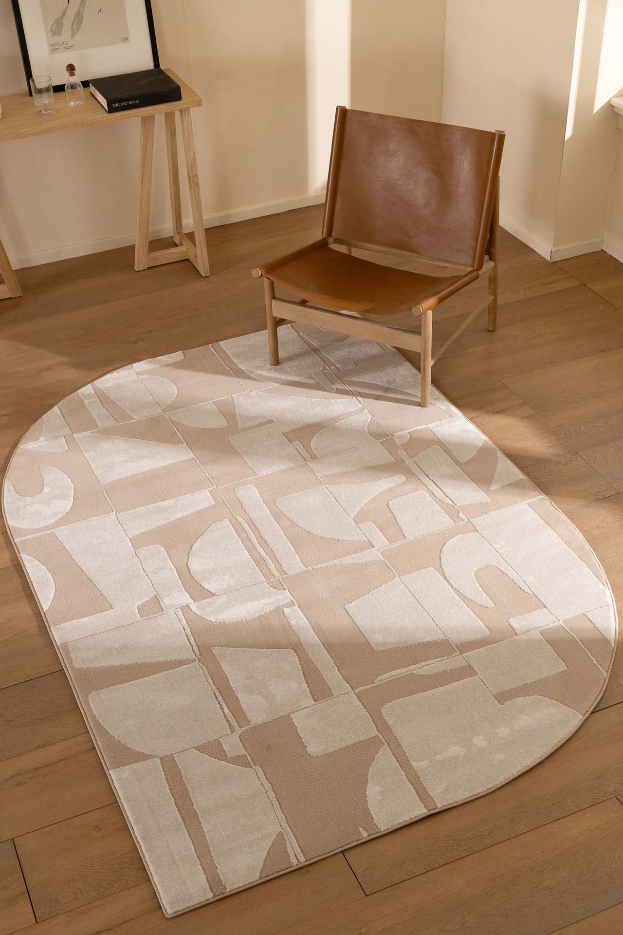 Μοντέρνο Χαλί Organic Shape 620B Cream - Royal Carpet