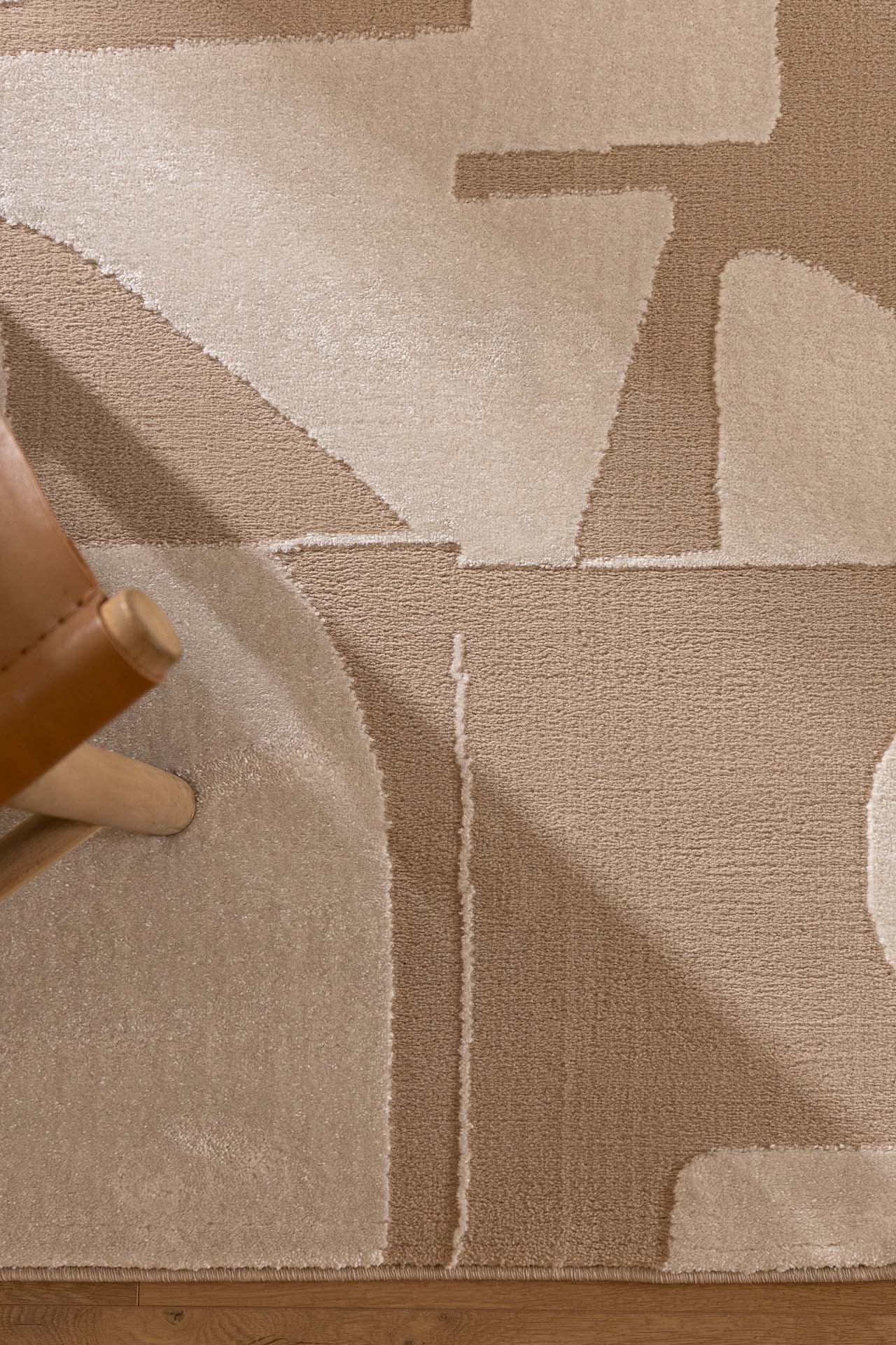 Μοντέρνο Χαλί Organic Shape 620B Cream - Royal Carpet